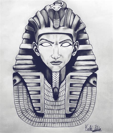 Egyptian Pharaoh Drawing at PaintingValley.com | Explore collection of ...