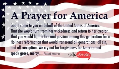 Prayer for USA. | Prayers for america, Prayers, Prayer for the nation