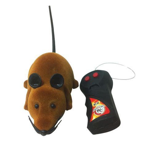 Remote Control Electronic Wireless Rat Mouse Toy For Cat Pet Gift Funny ...