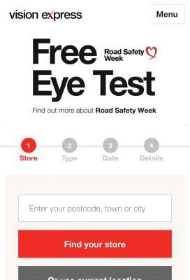 Vision Express Free Eye Test | Free Stuff, Product Samples, Freebies, Coupons | Munchkin Freebies