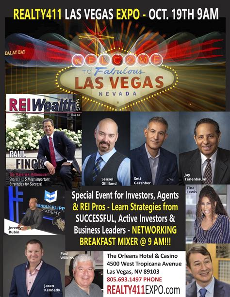 Realty411 Las Vegas Expo - Oct.19th 9AM - Realty411