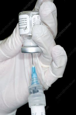 Prostap injection for prostate cancer - Stock Image - C011/1792 - Science Photo Library