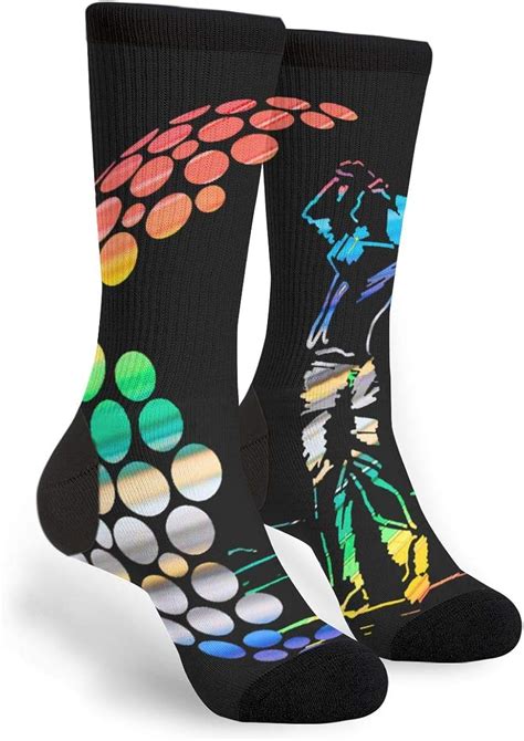 Amazon.com: Funny Golf Dress Socks For Men & Women,Colorful Funny Crazy ...