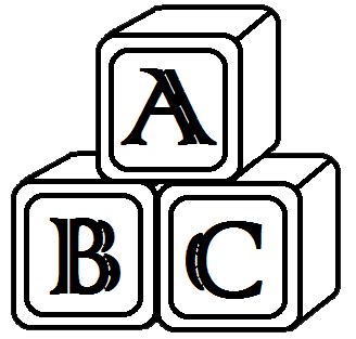 Free Alphabet Clipart Black And White, Download Free Alphabet Clipart Black And White png images ...