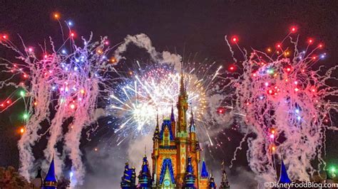 fireworks shows in disney world | the disney food blog