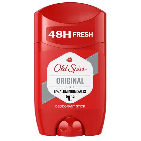 Old Spice Captain Deodorant Stick body odor protection long-lasting ...