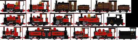 The Skarloey Railway Engines by LocoSprites on DeviantArt