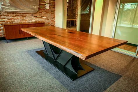 Live Edge Wood Conference Table & Boardroom Tables