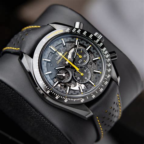 Omega Speedmaster Professional Moonwatch Dark Side Of The Moon DSOM Apollo 8 Black Ceramic