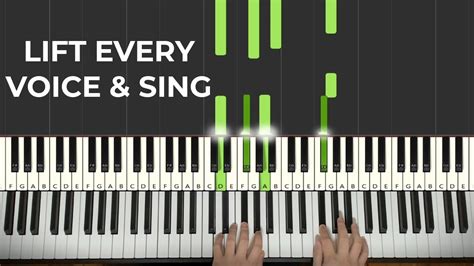 Lift Every Voice and Sing (Piano Tutorial Lesson) Chords - Chordify