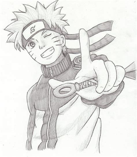 Naruto Easy To Draw Sketch | Sketch Drawing Idea