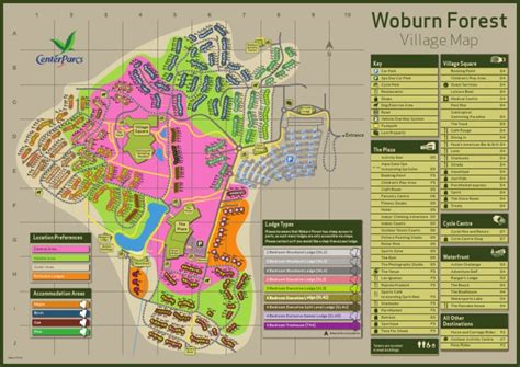 Center oarks woburn forest map | Hotel And Accommodation | Sports