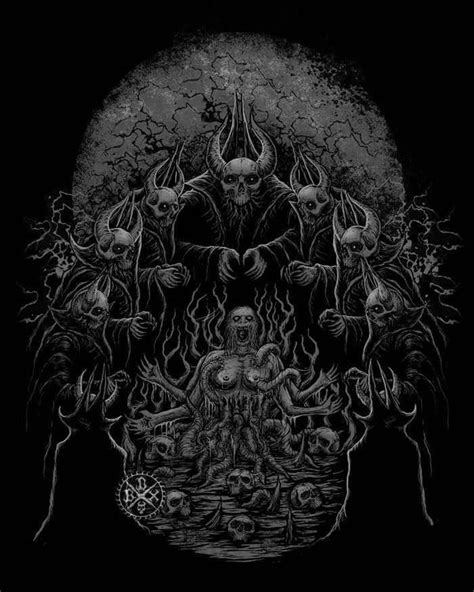 Death metal artwork by blackdotx on DeviantArt