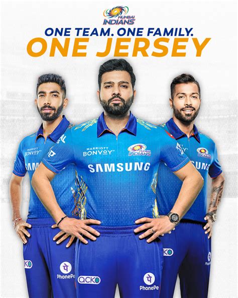 Mumbai Indians unveils its jersey for 2021