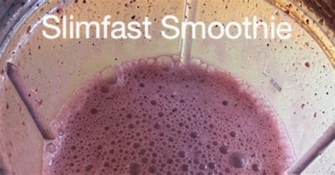 Julie's Creative Lifestyle: Slim Fast Smoothie Recipe