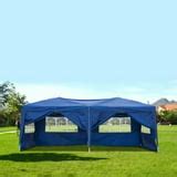 Canopy Tents, 10' x 20' Outdoor Canopy Party Tent with 6 Sidewalls, Wedding Canopy Tent with ...