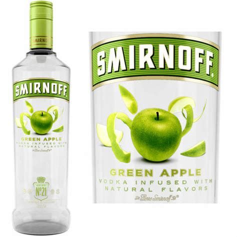 Smirnoff Green Apple Vodka 750ml | Liquor Store Online