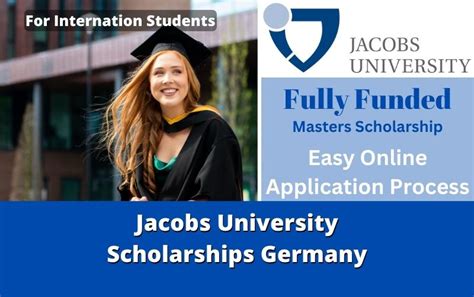 Jacobs University Scholarships 2023 Germany