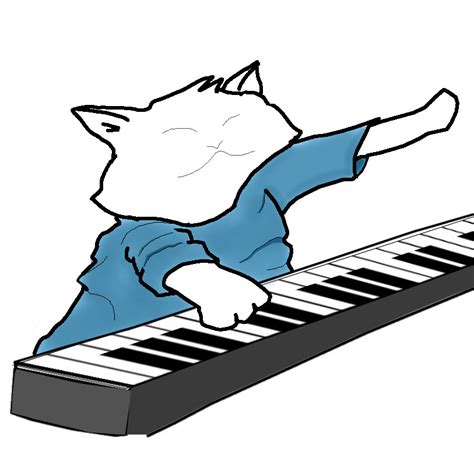 Keyboard Cat by Jorvid on DeviantArt