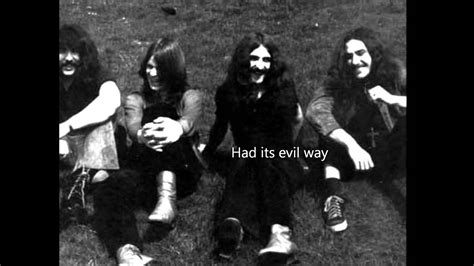 Black Sabbath - Changes (w/lyrics) | Black sabbath changes, Black sabbath lyrics, Black sabbath