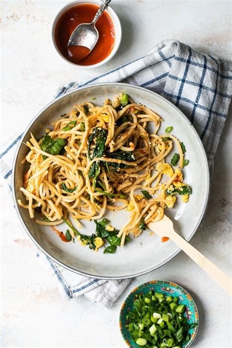 Hearts of Palm Noodle Peanut Stir Fry - Skinnytaste