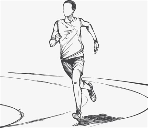 Running Sketch Vector Illustration Material, Rat Drawing, Running Vector, Sketch Vector PNG ...