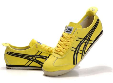 Men's Onitsuka Tiger Mexico 66 Yellow Black Shoes Men's Asics Onitsuka Tiger Mexico 66 (Yellow ...