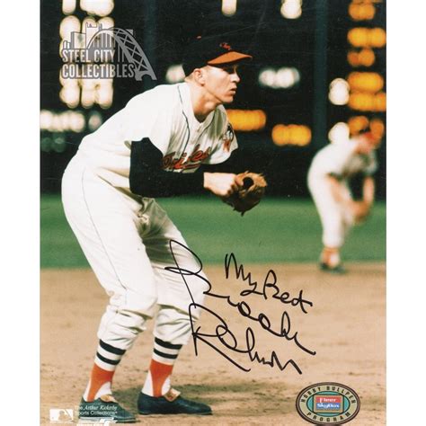 Brooks Robinson "My Best" Autographed Baltimore Orioles 8x10 Photo ...