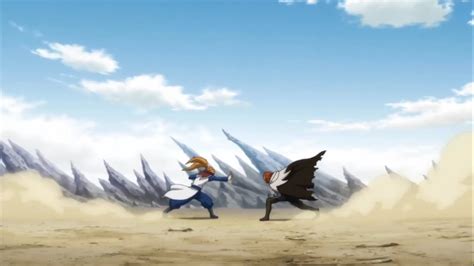 Fairy Tail Gildarts V.S Eight Dragon God Serena (Historia) . - YouTube