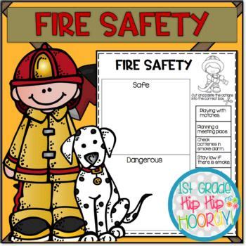 Fire Safety with Informational Text, Craft, Literacy Activities and ...