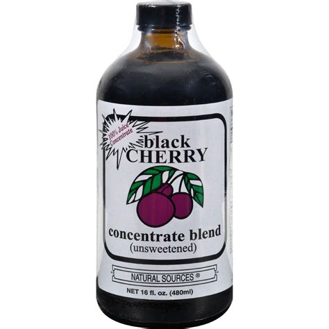 Natural Sources Black Cherry Concentrate - 16 Fl Oz | Black cherry concentrate, Black cherry ...