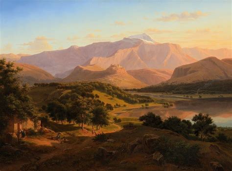 Italian Landscape Painting | Eugene Von Guerard Oil Paintings