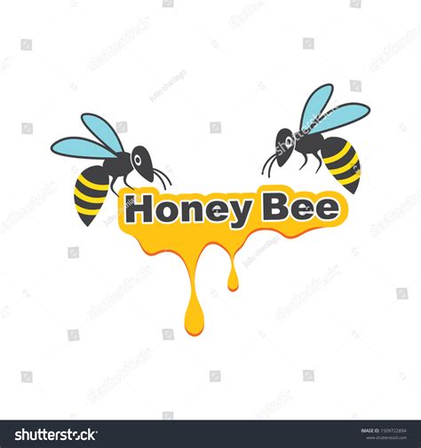 Honey Bee Vector Icon Stock Vector (Royalty Free) 1509722894 | Shutterstock