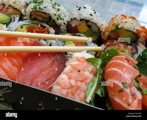 Wasabi Sushi & Bento Restaurant, NYC, USA Stock Photo - Alamy