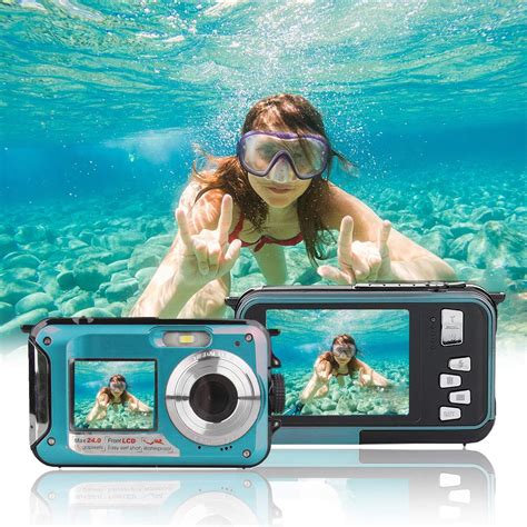 Amazon.com : Waterproof Underwater Digital Cameras for Snorkeling ...