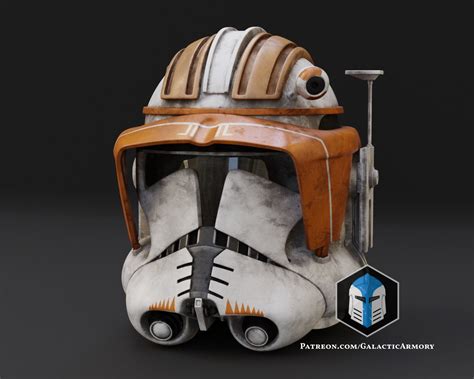 Phase 2 Commander Cody Helmet - 3D Print Files – Galactic Armory