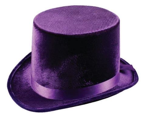 FABULOUS PURPLE TOP HAT WILLY WONKA DRESS UP COSTUME | eBay