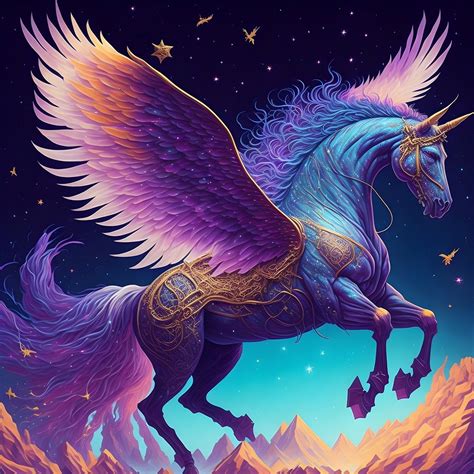 Download Ai Generated, Unicorn, Horse. Royalty-Free Stock Illustration Image - Pixabay