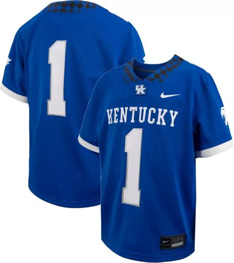 Nike Youth Kentucky Wildcats Royal Blue Replica Football Jersey | Dick's Sporting Goods