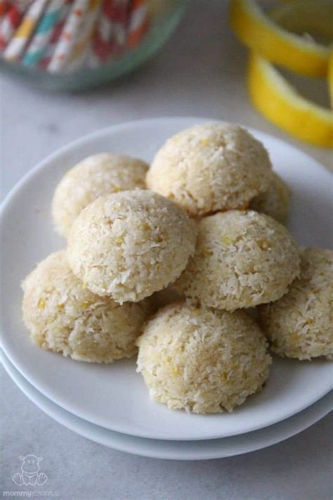 Chewy Lemon And Coconut Macaroons Recipe