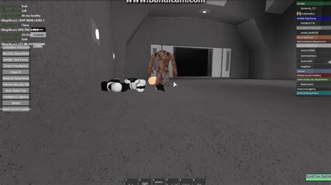 Roblox SCP Site-61 ROLEPLAY SCP-352 Incident - YouTube