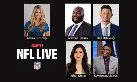 Programming Update: New NFL Live Team to Debut August 24 on ESPN - ESPN Press Room U.S.