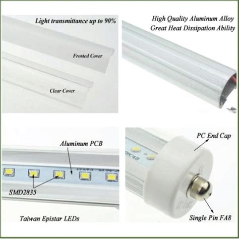 BALLAST COMPATIBLE LED TUBES 8FT 36W – Radiant Lite Corporation