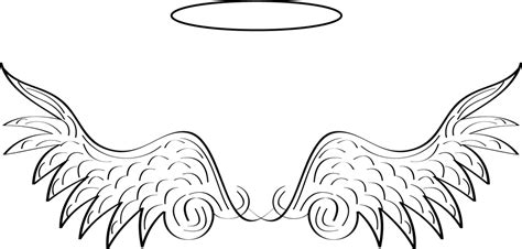 Angel Wings And Halo Vector by TruthJC on DeviantArt