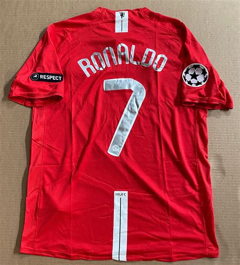 2008 Manchester United Cristiano Ronaldo shirt jersey | Etsy