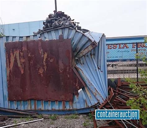 Types of Damage to Shipping Containers | ContainerAuction.com