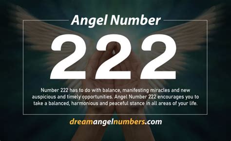 ANGEL NUMBER 222 SPIRITUAL MEANING & SYMBOLISM