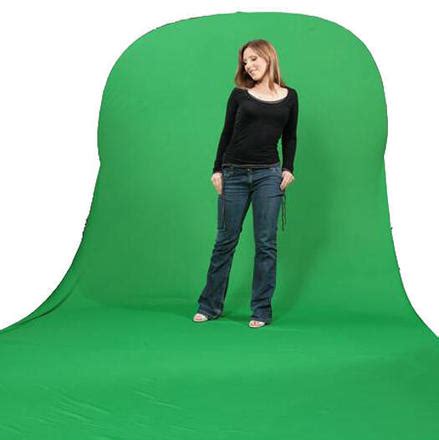 Køb POP UP green screen 180 x 240 240cm + White Background bagved fra bigoutletdk - Wedio