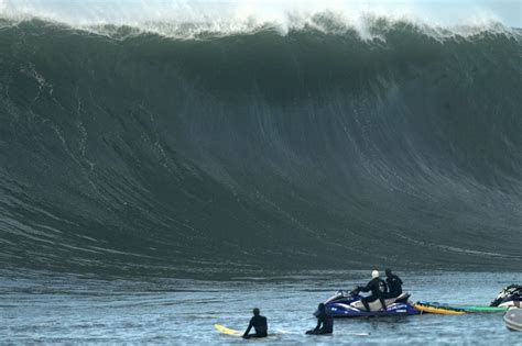 Mavericks Beach California - Thousands Watch Grant Baker Take The Title ...