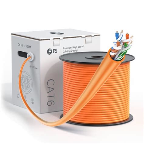 CAT6 1000ft UTP Solid CCA Bulk/Ethernet Cable White 550Mhz Ethernet LAN ...